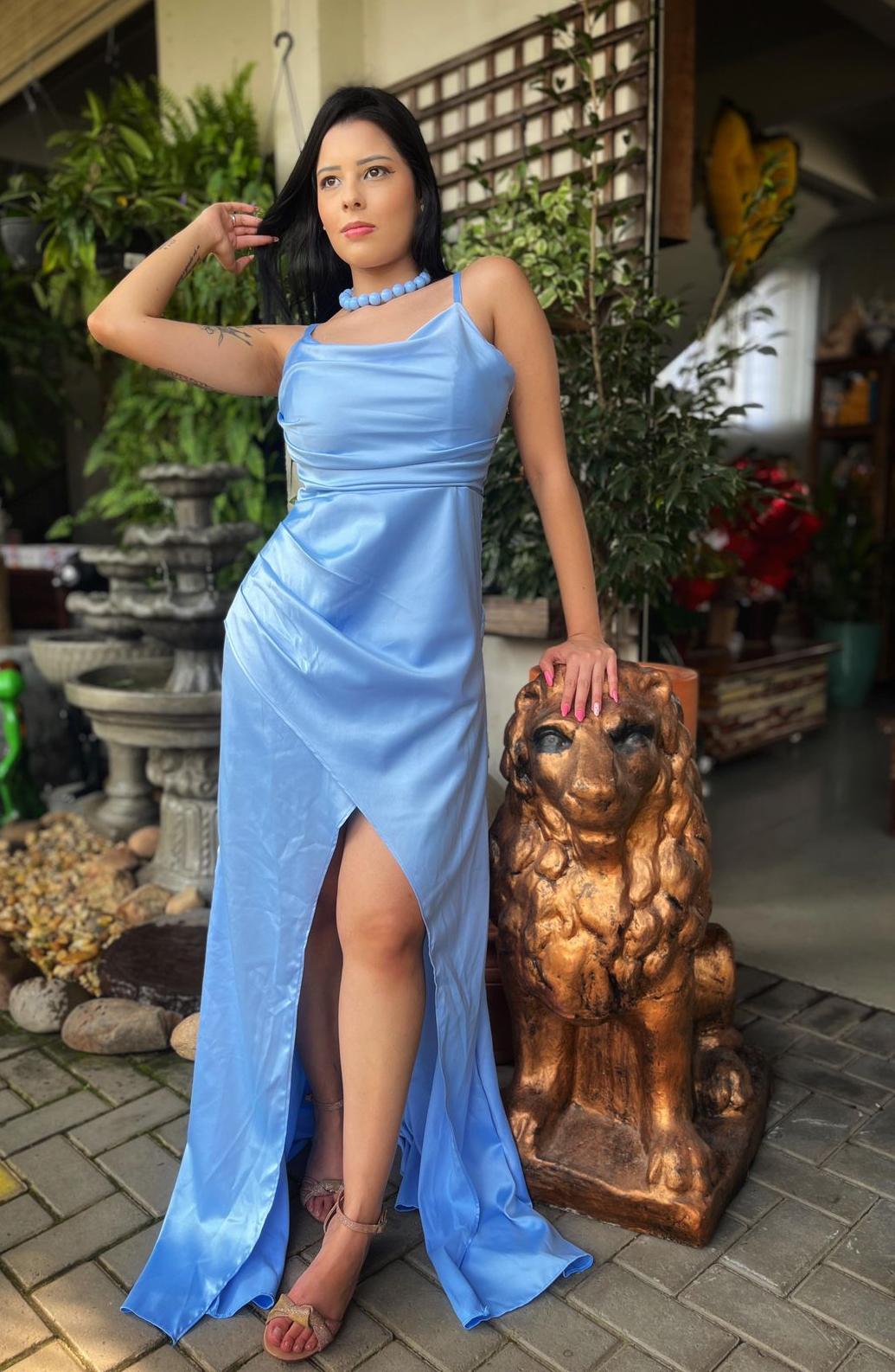 Vestido azul serenity